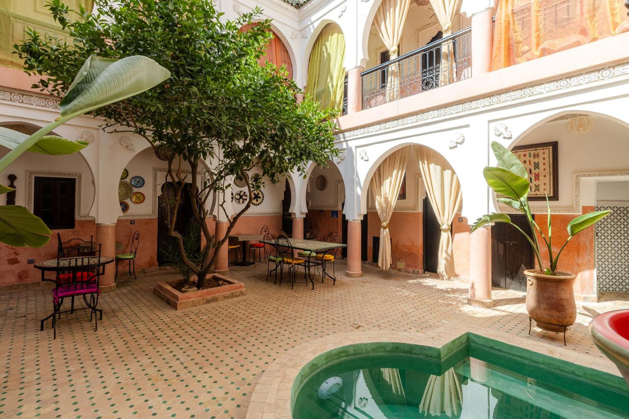 Riad Davina Marrakesh Buitenkant foto